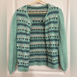 Handmade Tulip Cardigan 🌷